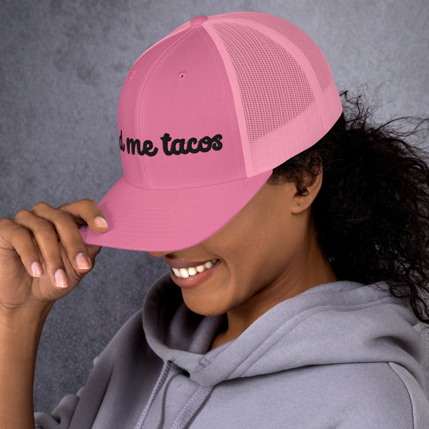 Feed Me Tacos Trucker Hat, Fun Cap