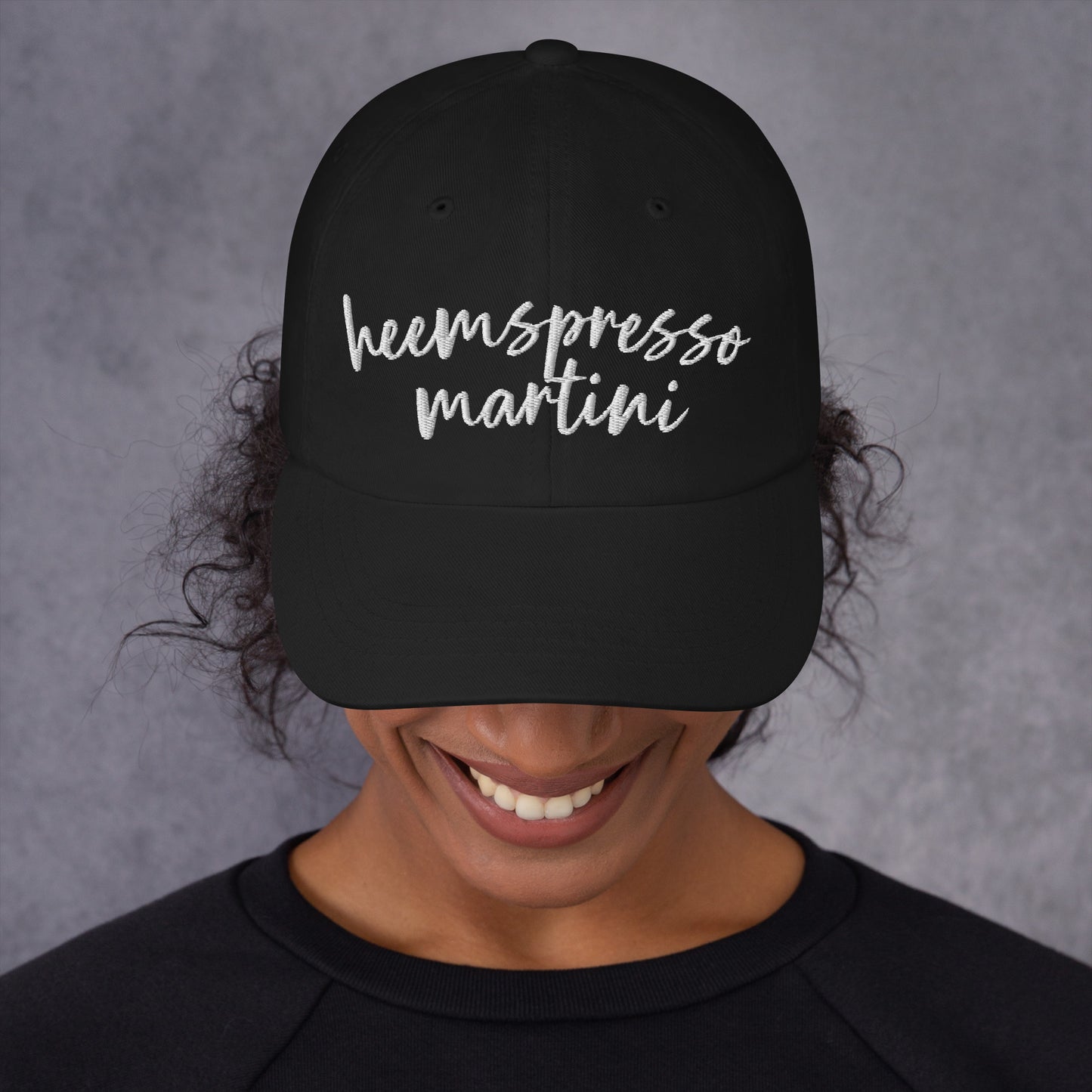 Heemspresso Martini hat, Drink Order Cap, Dad Hat