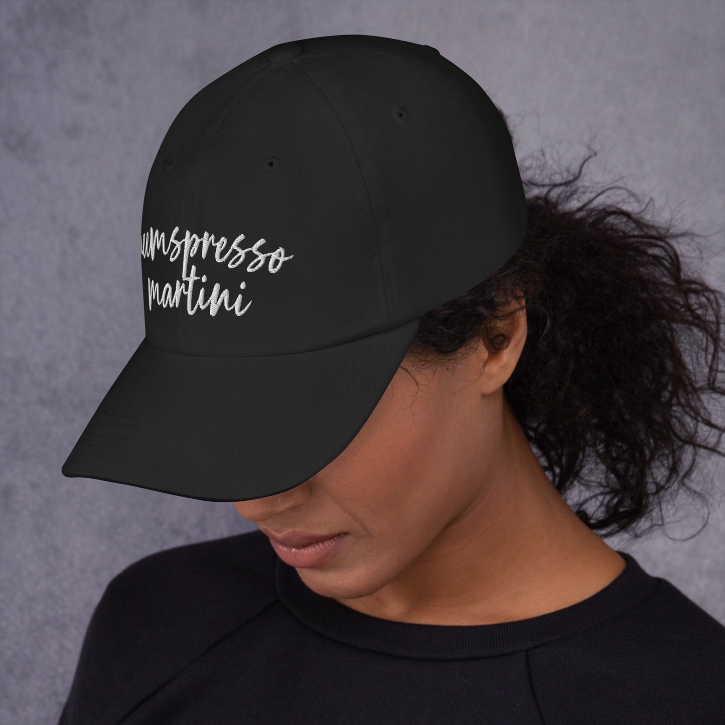 Heemspresso Martini hat, Drink Order Cap, Dad Hat