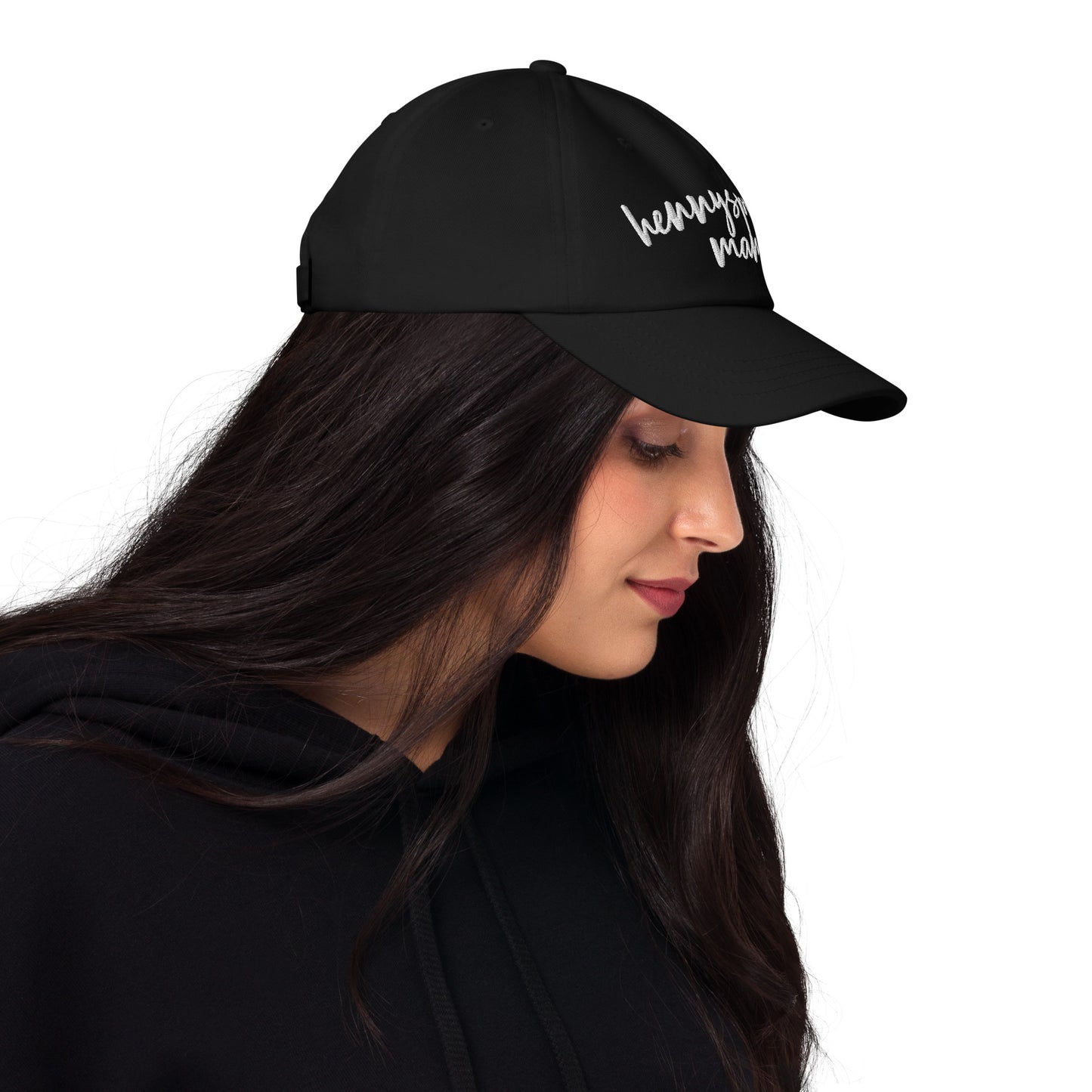 Hennyspresso Mami hat, drink order cap, dad hat