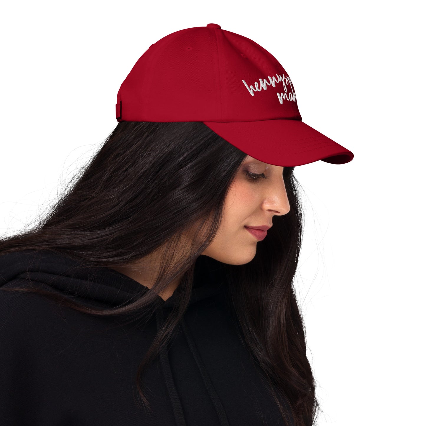 Hennyspresso Mami hat, drink order cap, dad hat