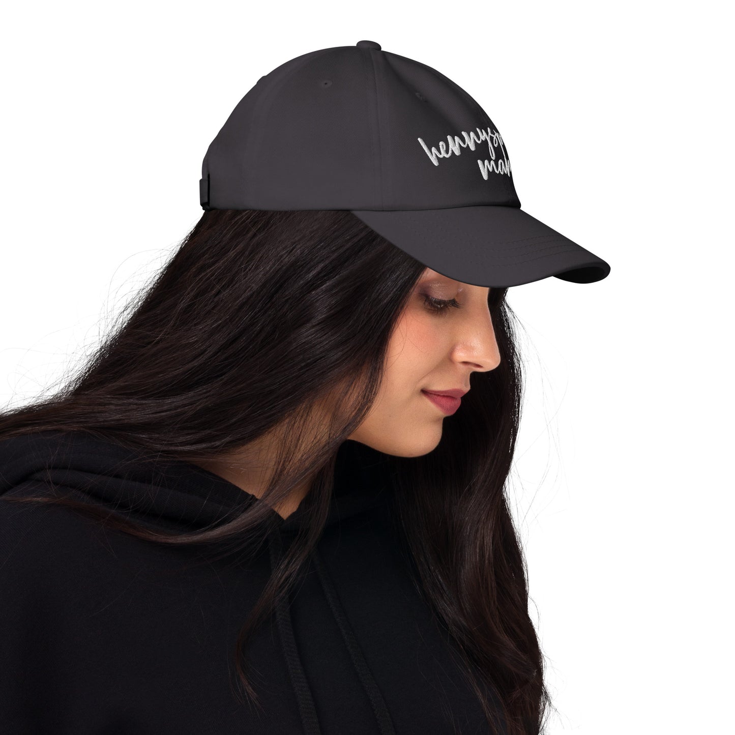 Hennyspresso Mami hat, drink order cap, dad hat