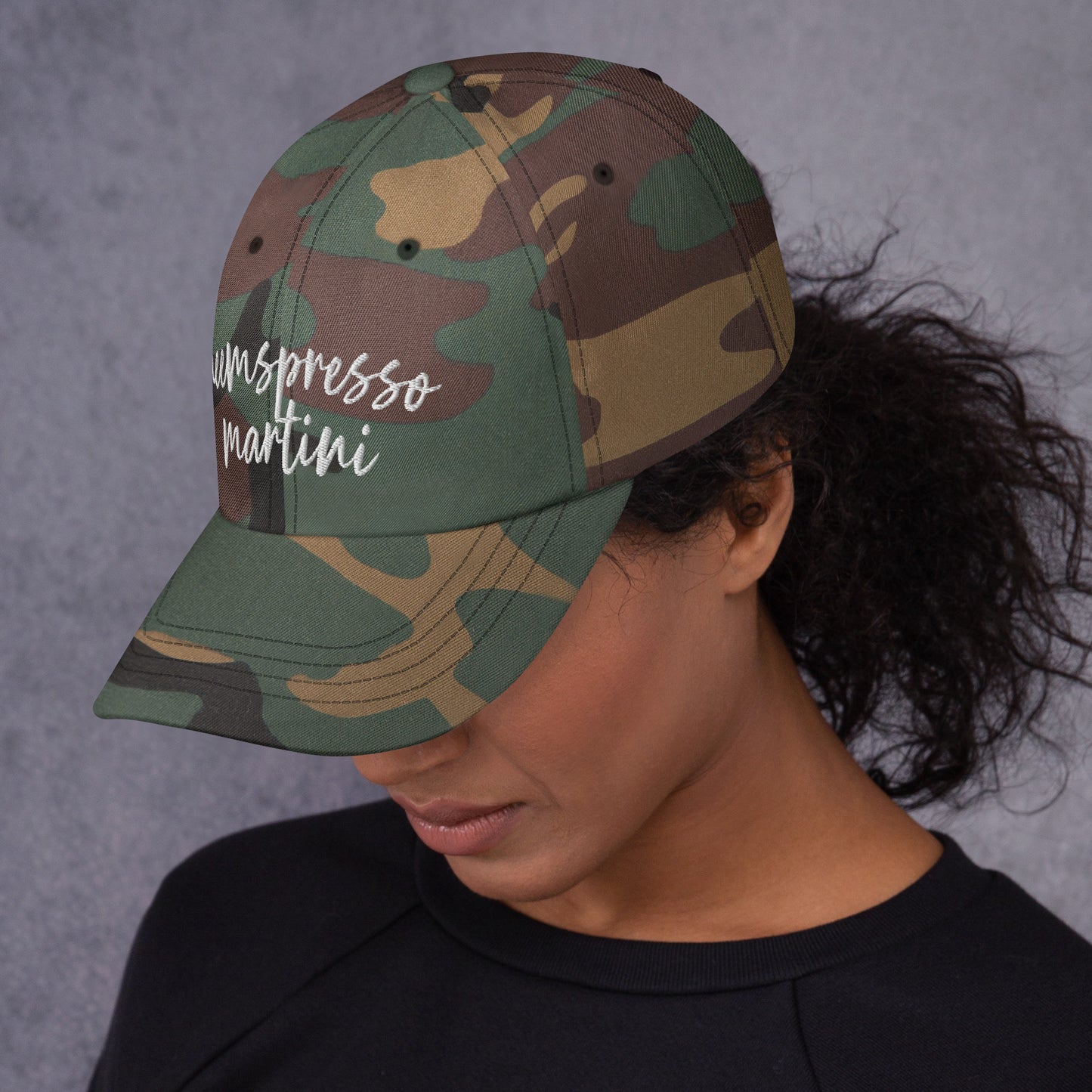 Heemspresso Martini hat, Drink Order Cap, Dad Hat
