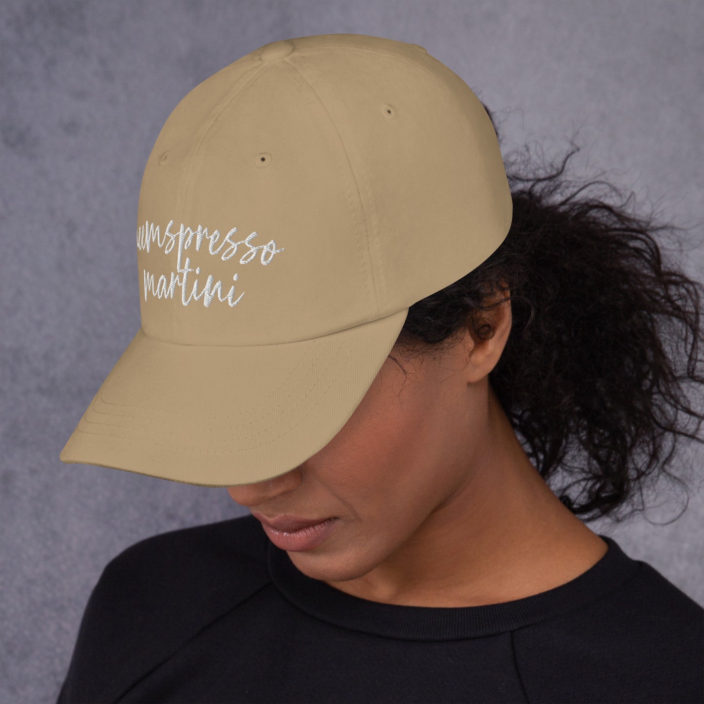 Heemspresso Martini hat, Drink Order Cap, Dad Hat