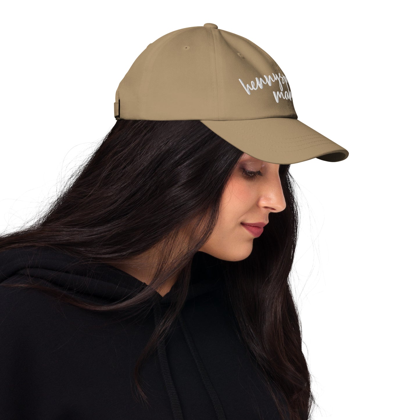 Hennyspresso Mami hat, drink order cap, dad hat