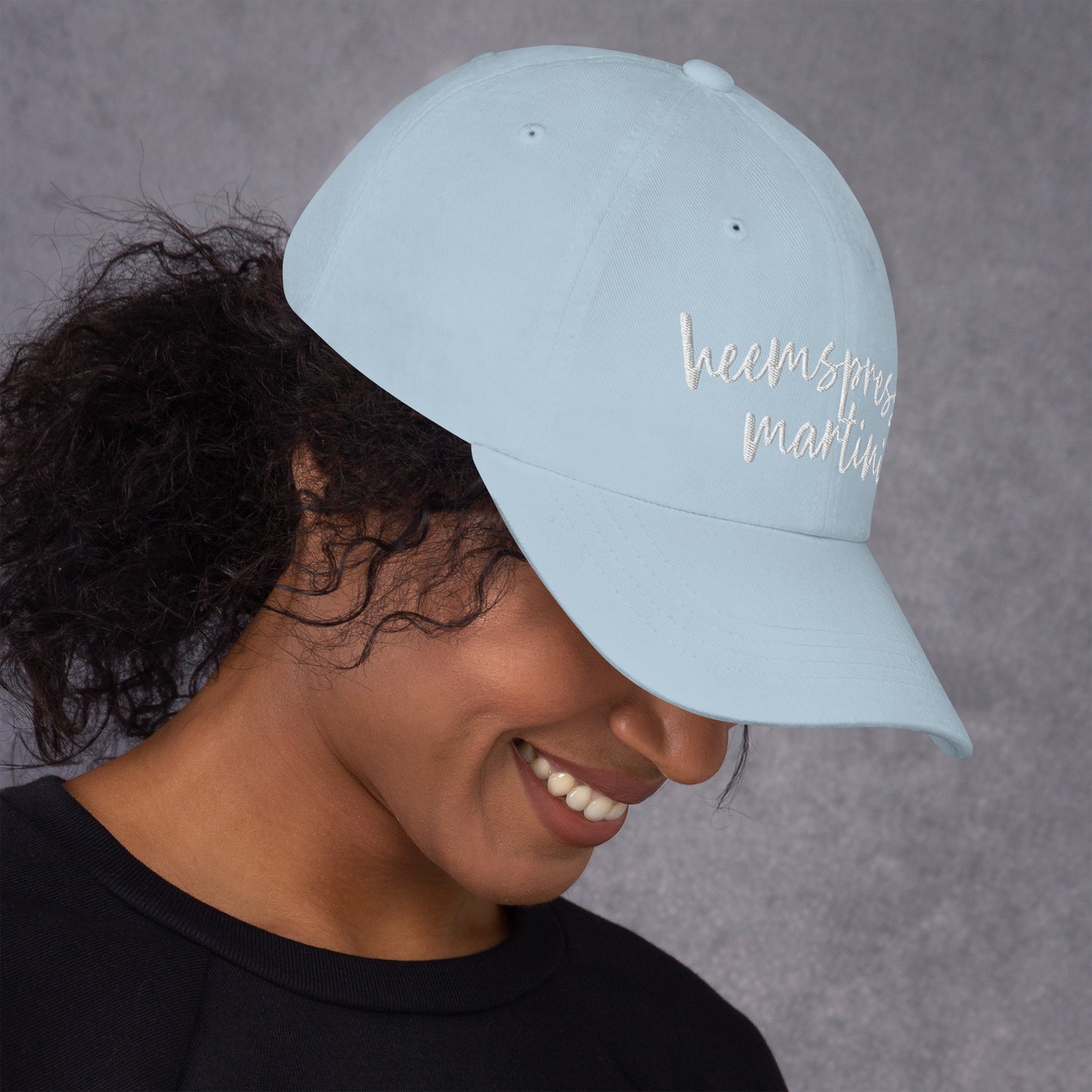 Heemspresso Martini hat, Drink Order Cap, Dad Hat