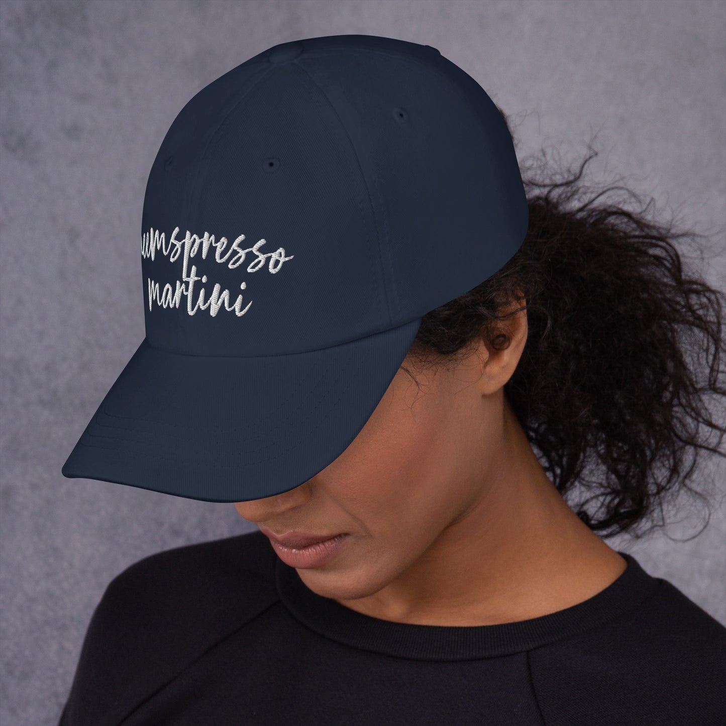 Heemspresso Martini hat, Drink Order Cap, Dad Hat