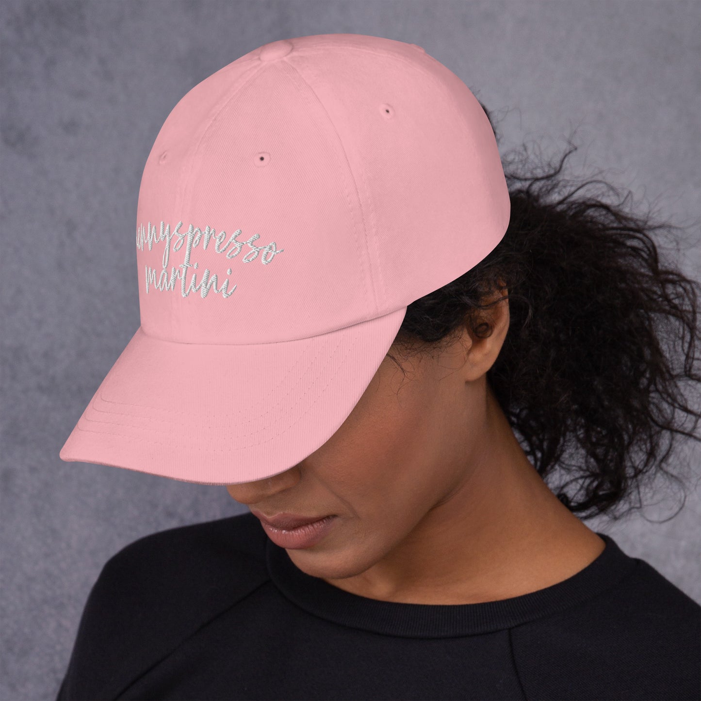 Hennyspresso Martini hat, drink order cap, dad hat