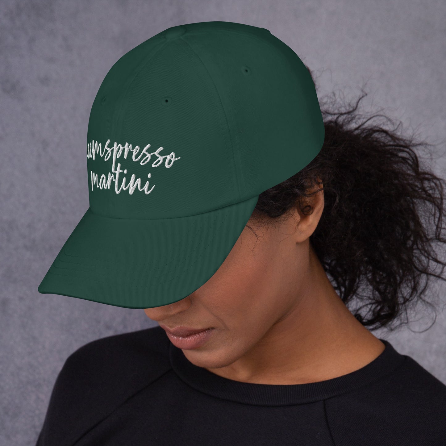 Heemspresso Martini hat, Drink Order Cap, Dad Hat