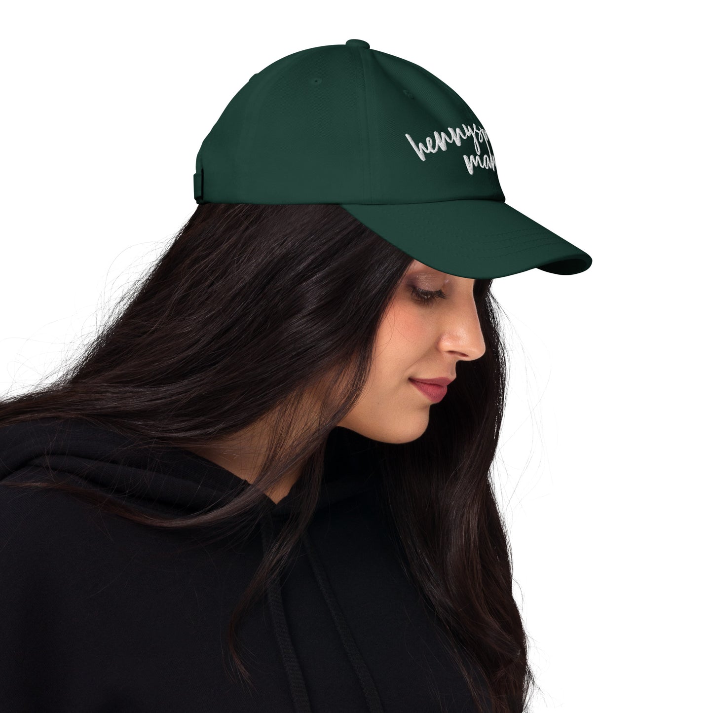 Hennyspresso Mami hat, drink order cap, dad hat