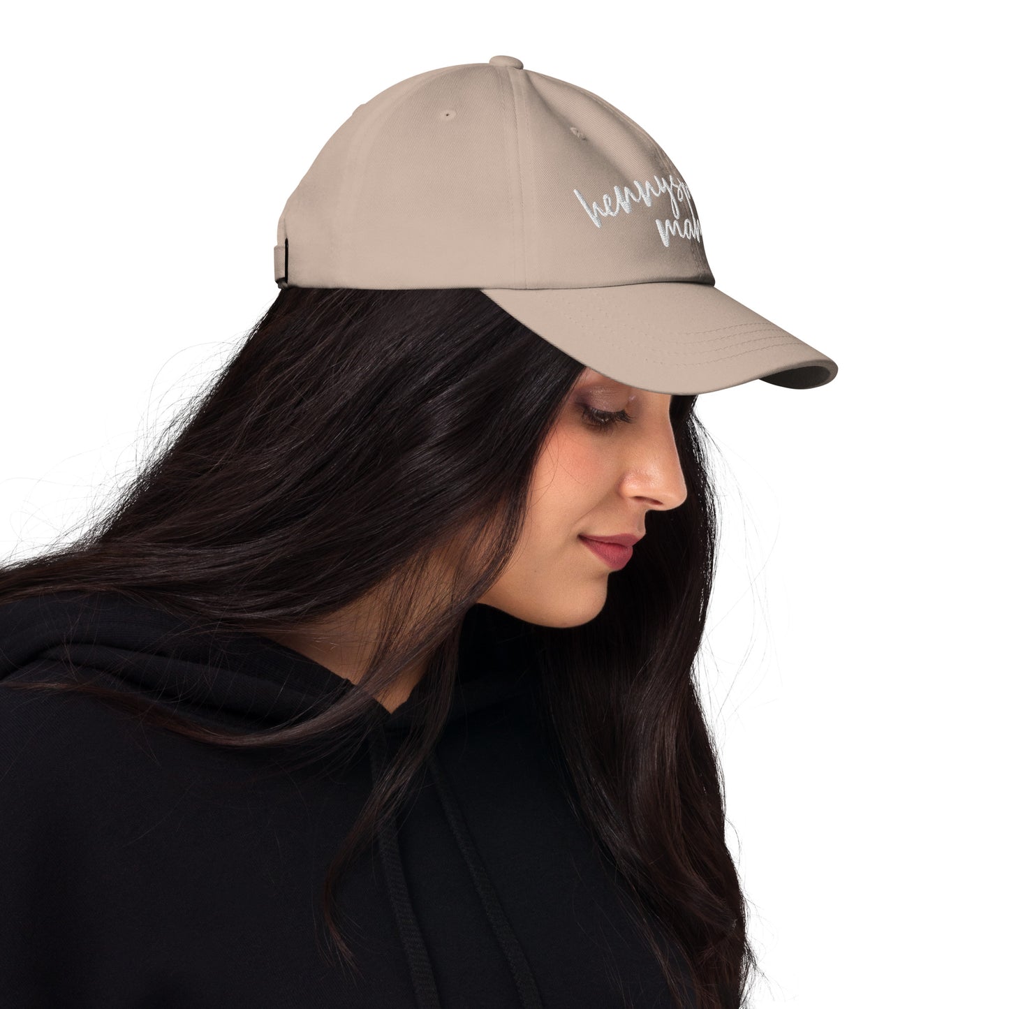 Hennyspresso Mami hat, drink order cap, dad hat