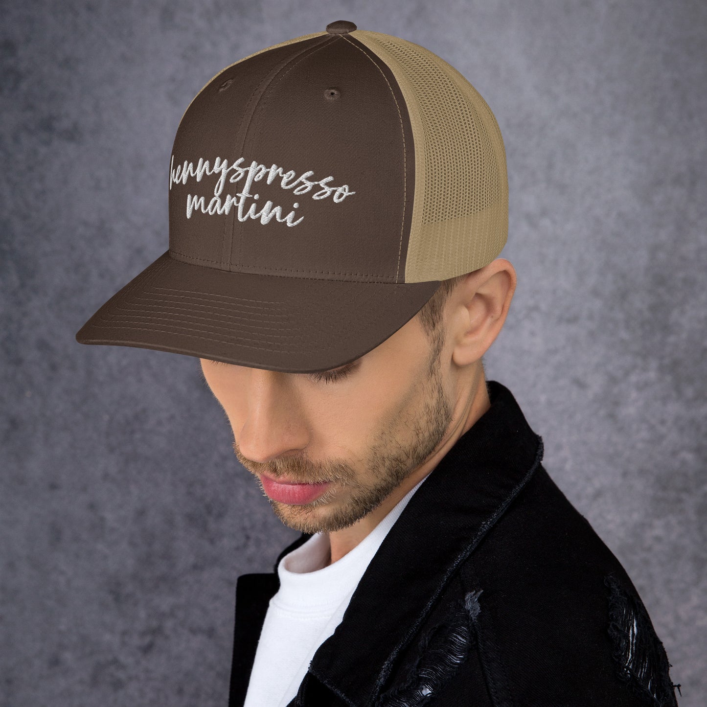 Hennyspresso Martini Hat, Drink Order Cap, Trucker Hat