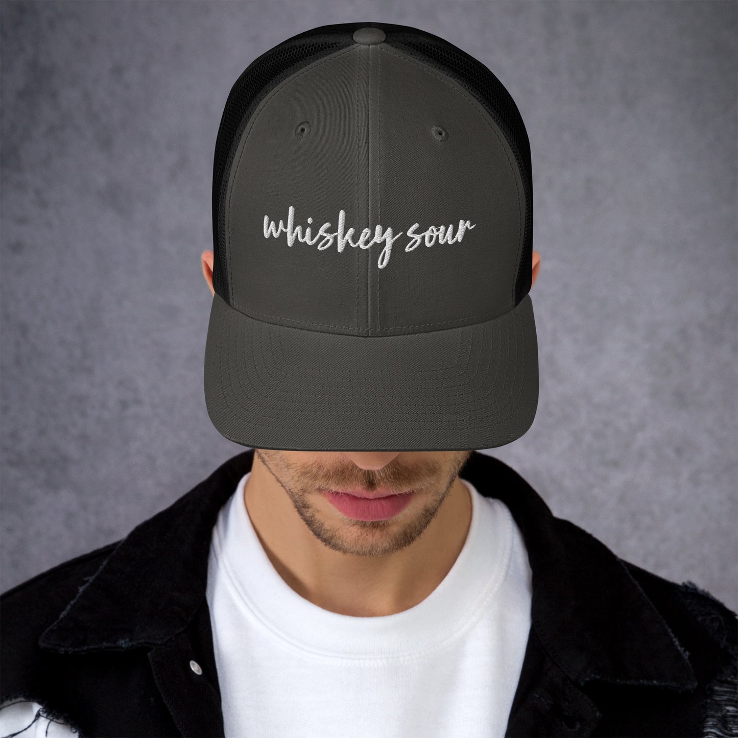Vodka Soda Drink Hat, Drink Order Cap, Trucker Hat