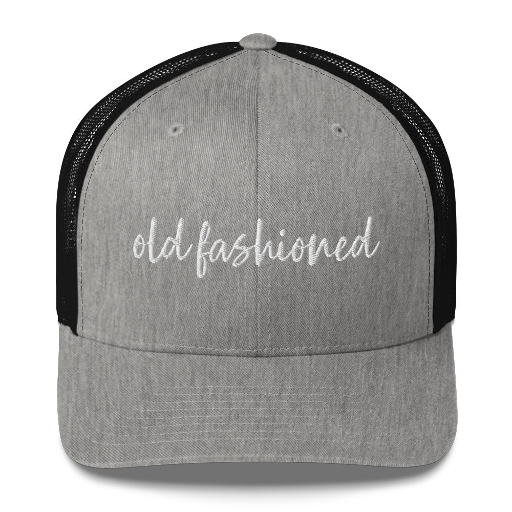 Old Fashioned Drink Hat, Drink Order Cap, Trucker Hat