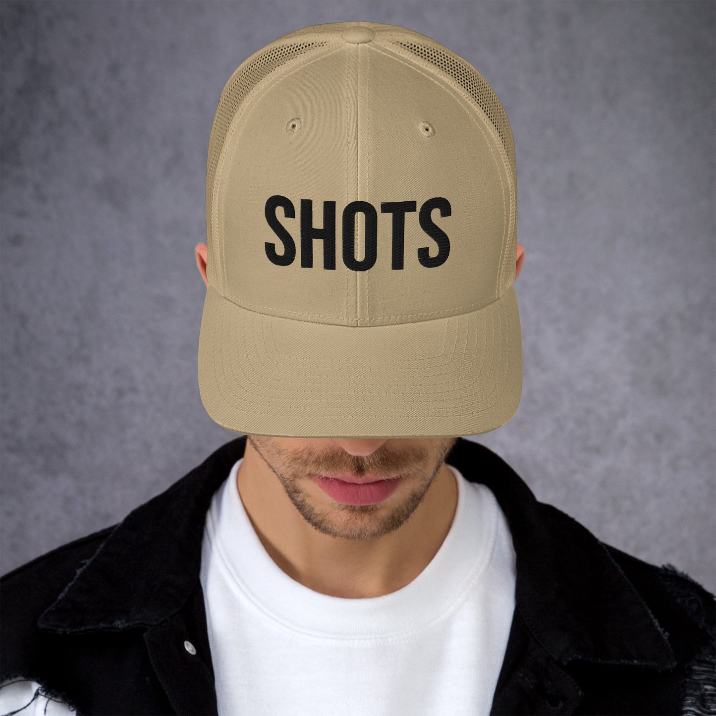 Shots Hat, Drink Order Hat, Trucker Cap