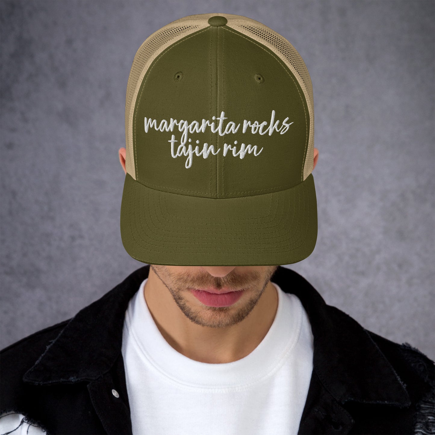 Margarita rocks tajin rim Drink Hat, Drink Order Cap, Trucker Hat