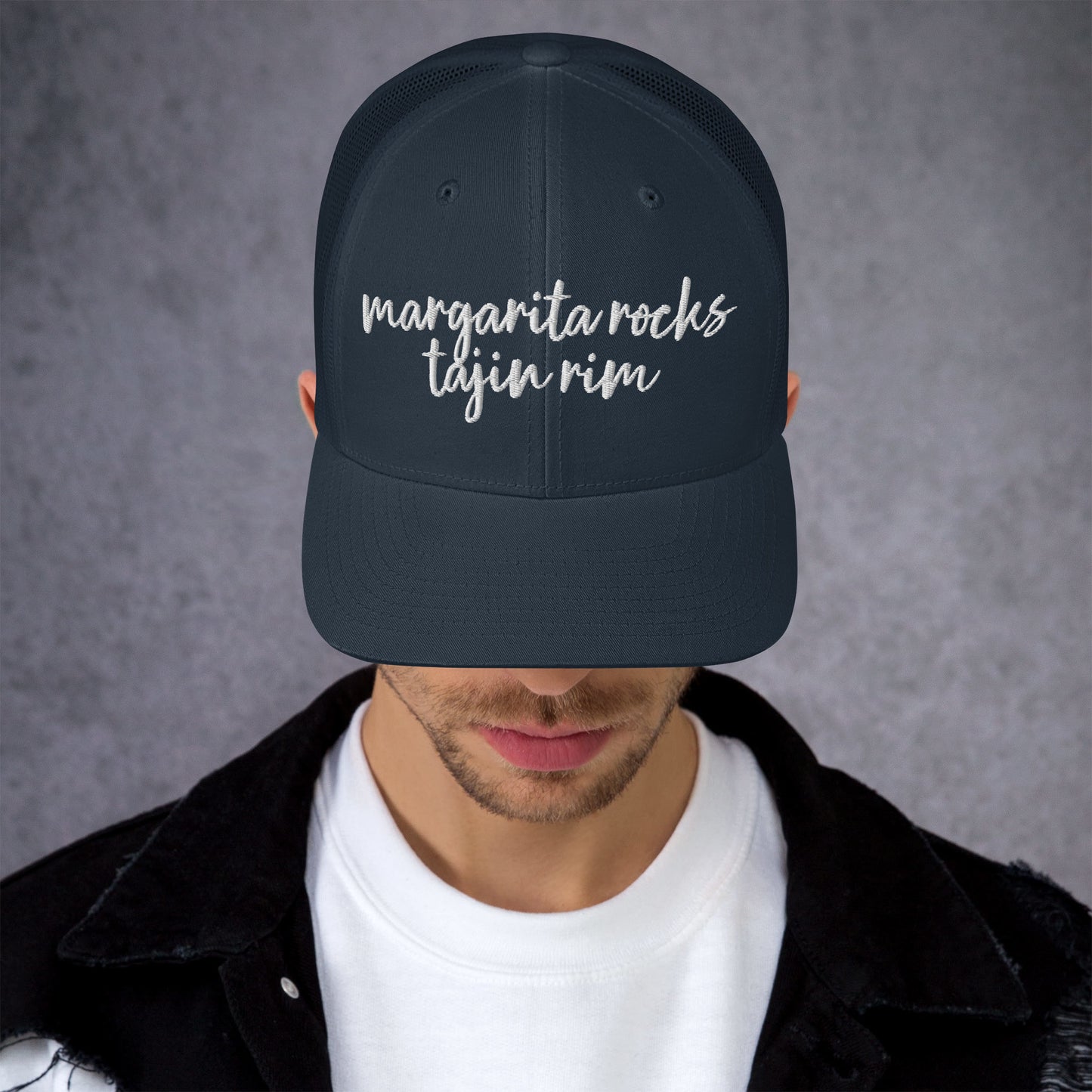 Margarita rocks tajin rim Drink Hat, Drink Order Cap, Trucker Hat