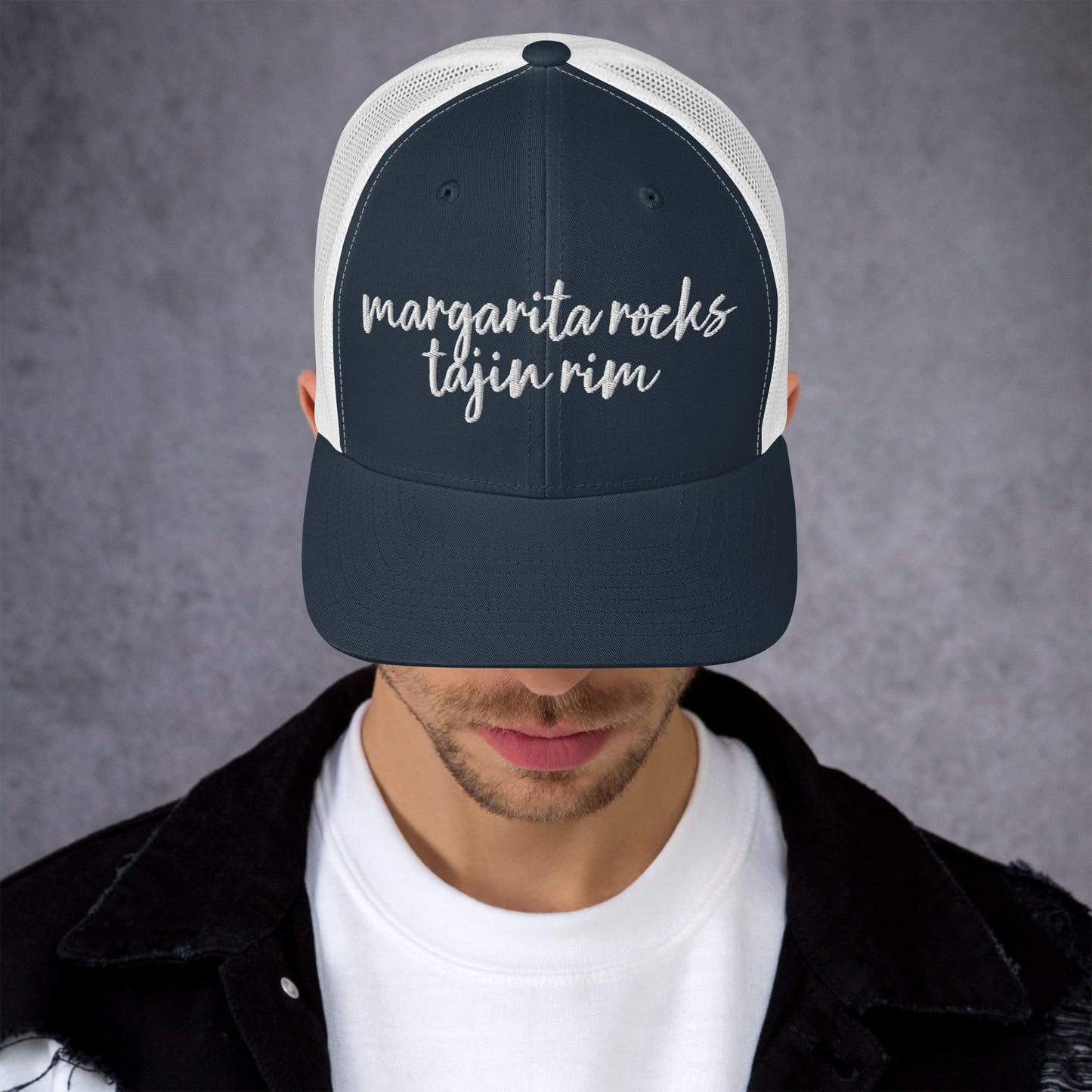 Margarita rocks tajin rim Drink Hat, Drink Order Cap, Trucker Hat