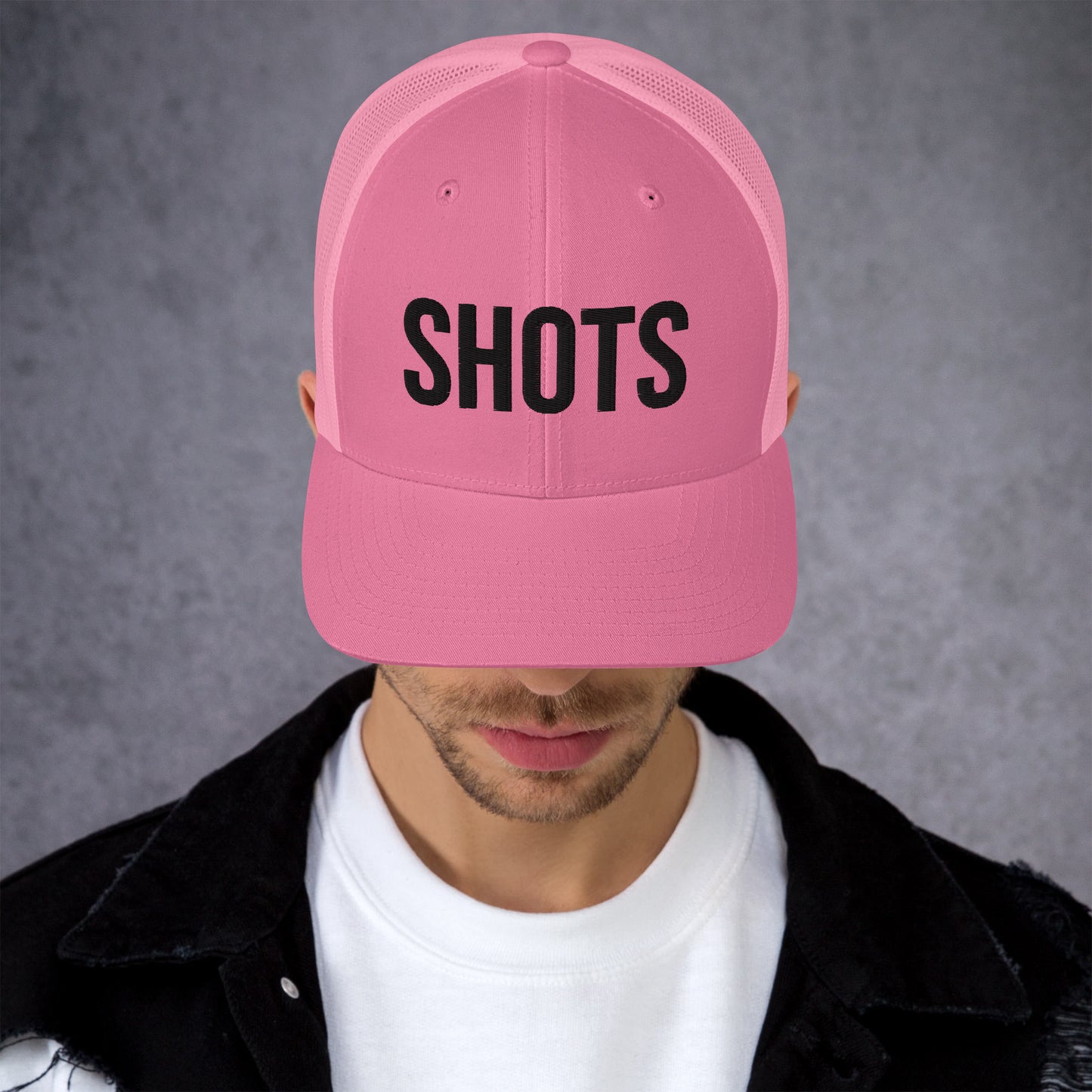 Shots Hat, Drink Order Hat, Trucker Cap