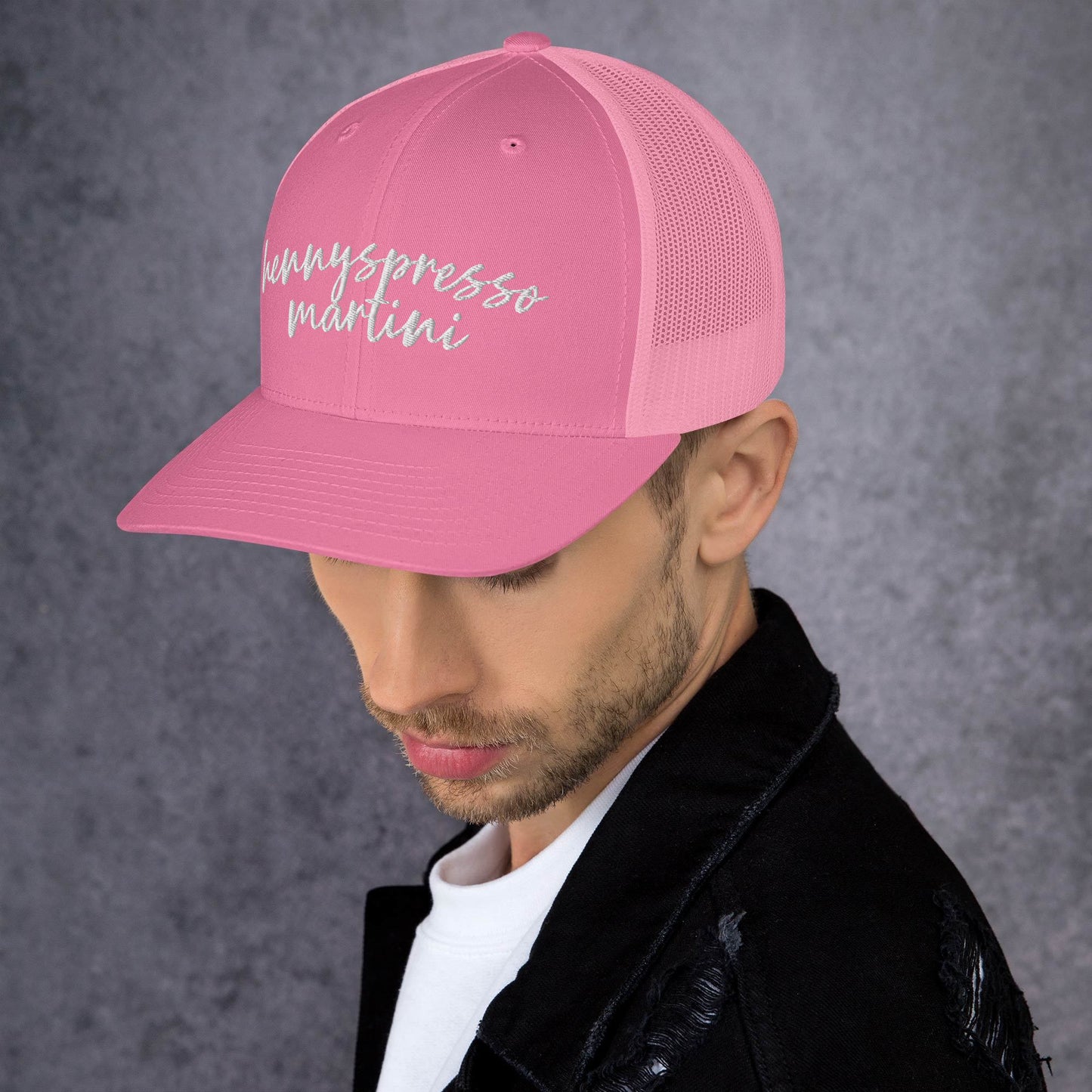 Hennyspresso Martini Hat, Drink Order Cap, Trucker Hat