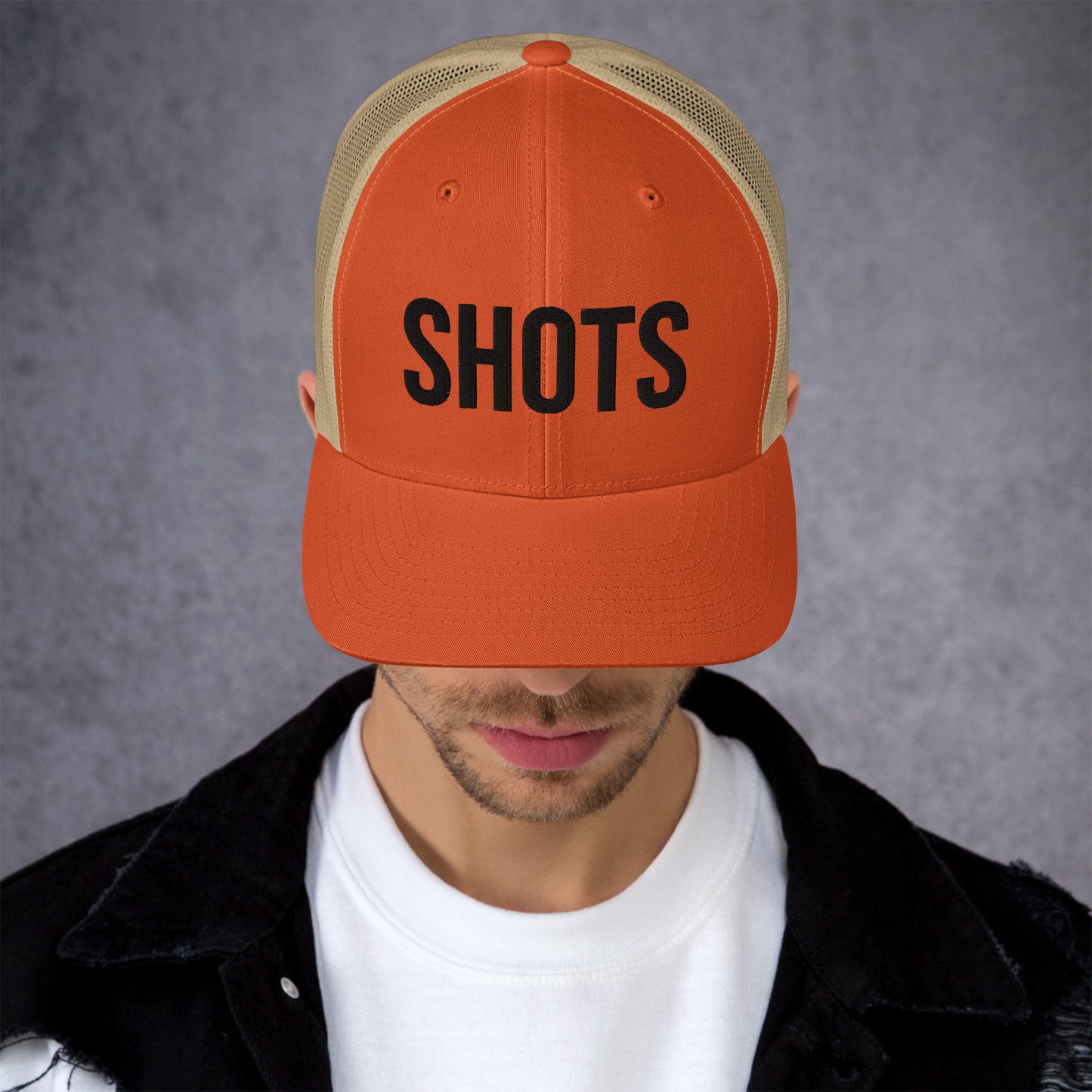 Shots Hat, Drink Order Hat, Trucker Cap