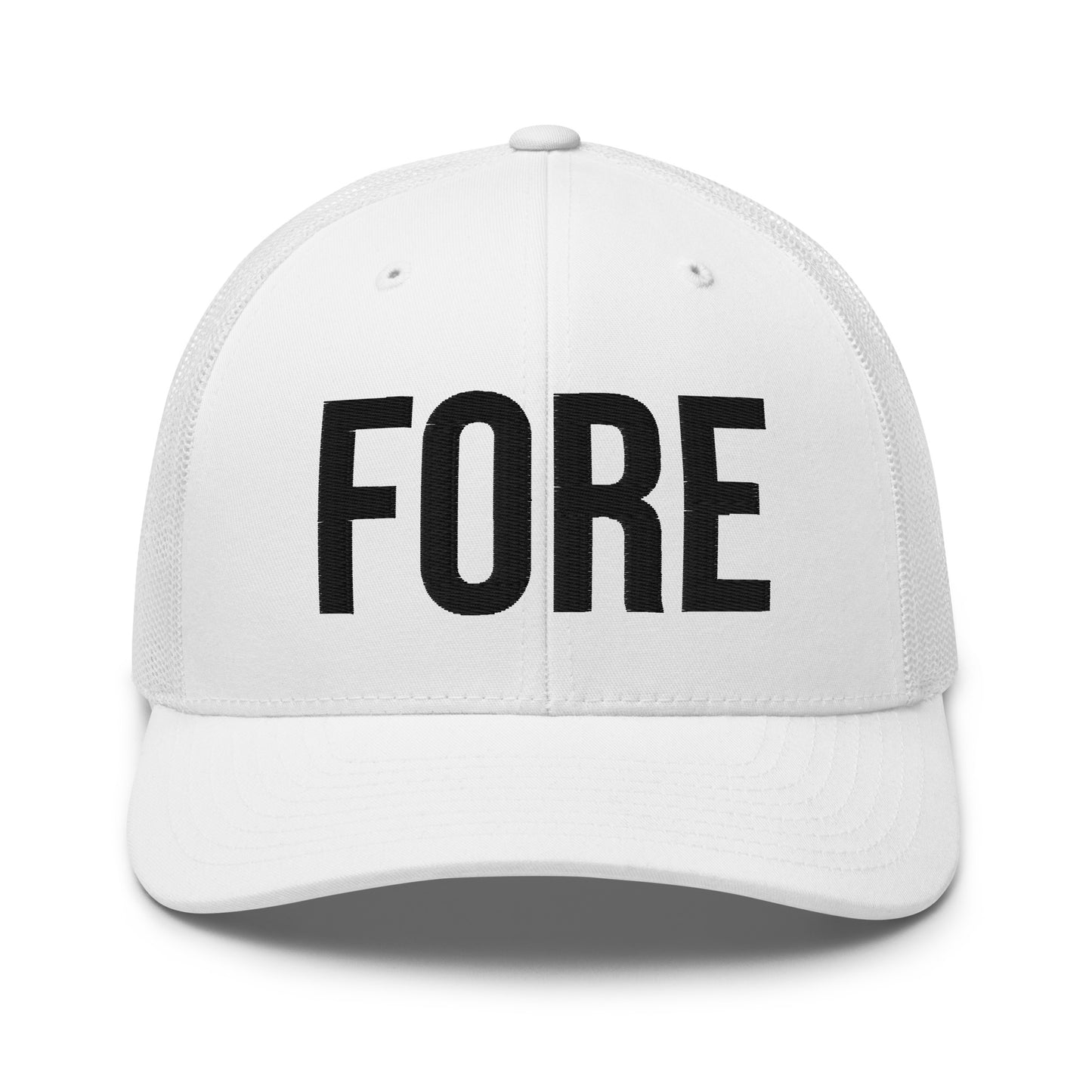 Fun Golf Trucker Cap, Golfer Hat for men and women, Fore!