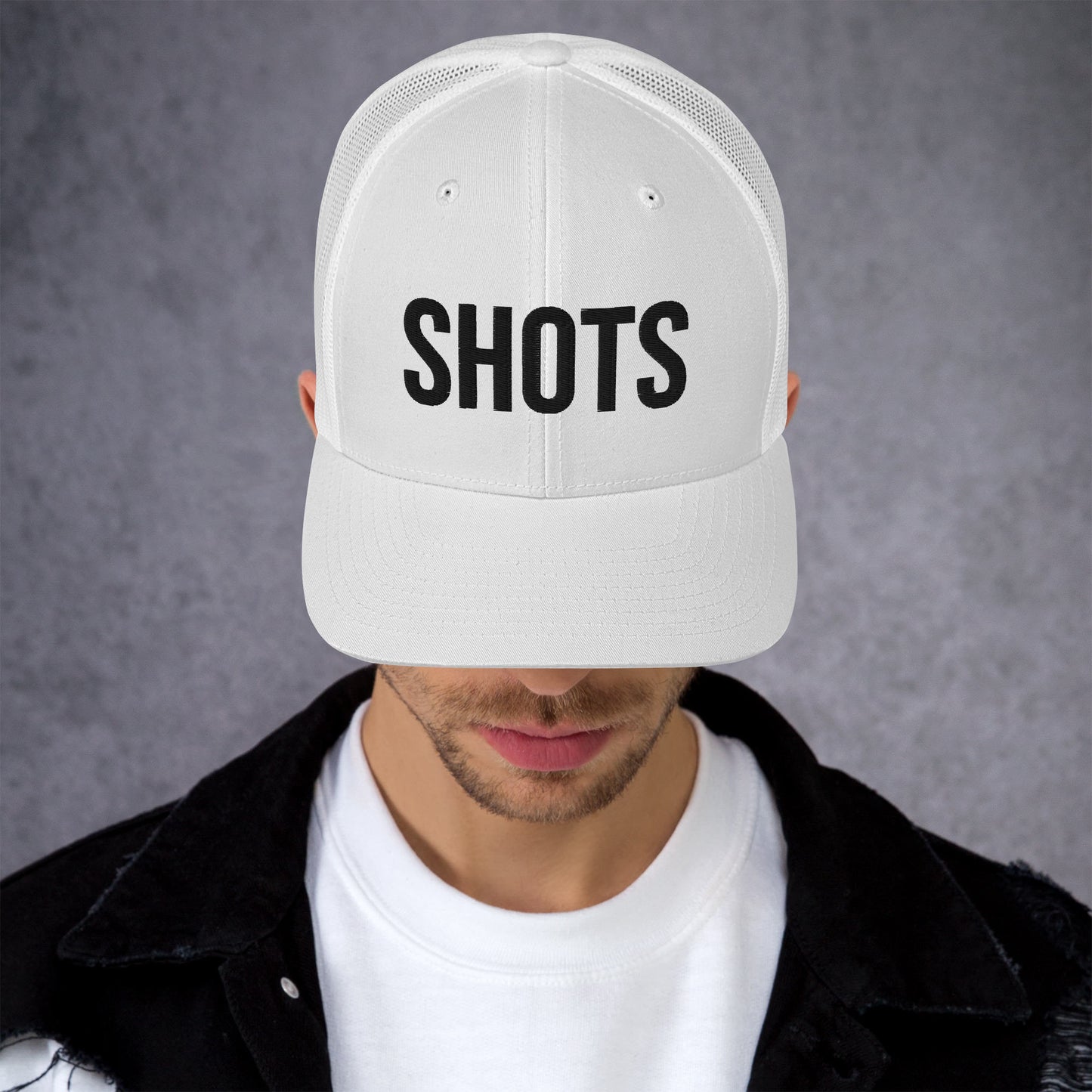 Shots Hat, Drink Order Hat, Trucker Cap