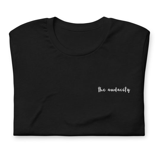 The Audacity, Fun Humor T-shirt for Adults and Teens