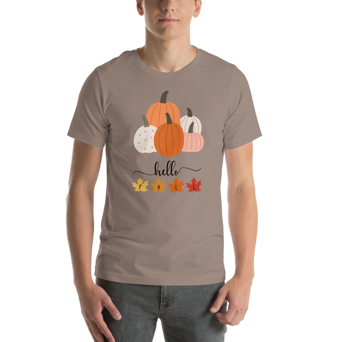 Hello Fall, Pumpkin Halloween T Shirt
